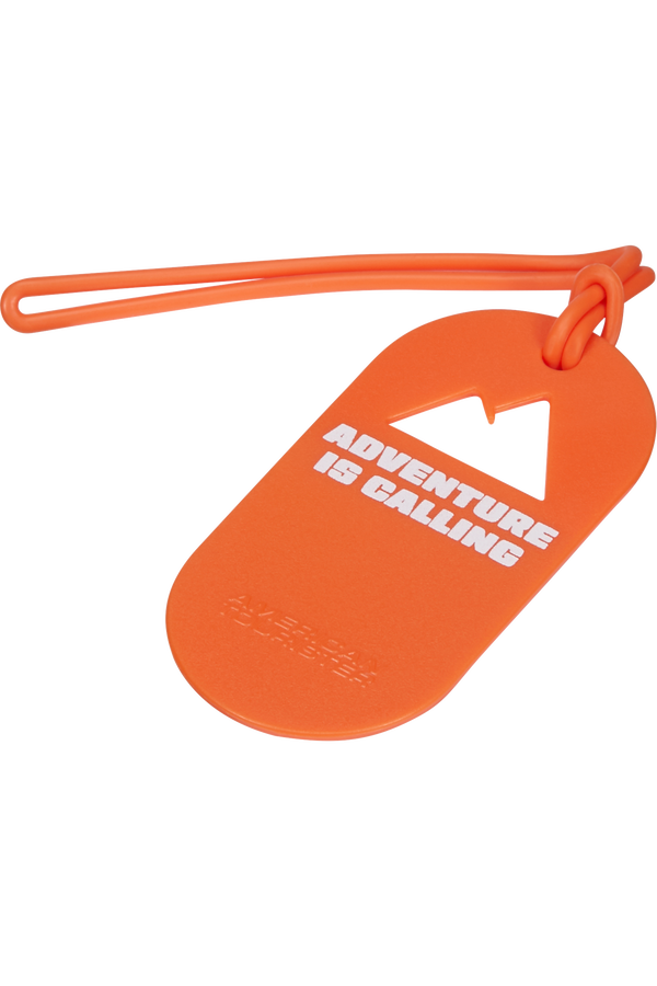 Fun Tags Bagagebricka &ndash; Set med 2 st | American Tourister American Tourist. Ta Luggage Tag X2 Fun  Adventure Is Calling