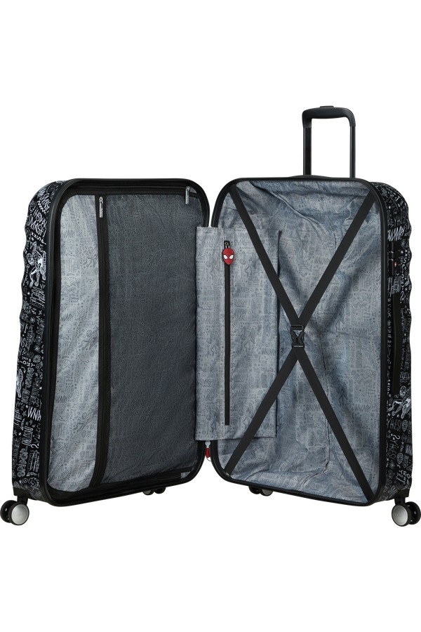 American Tourister Wavebreaker Disney Spinner 77cm  Spiderman Sketch