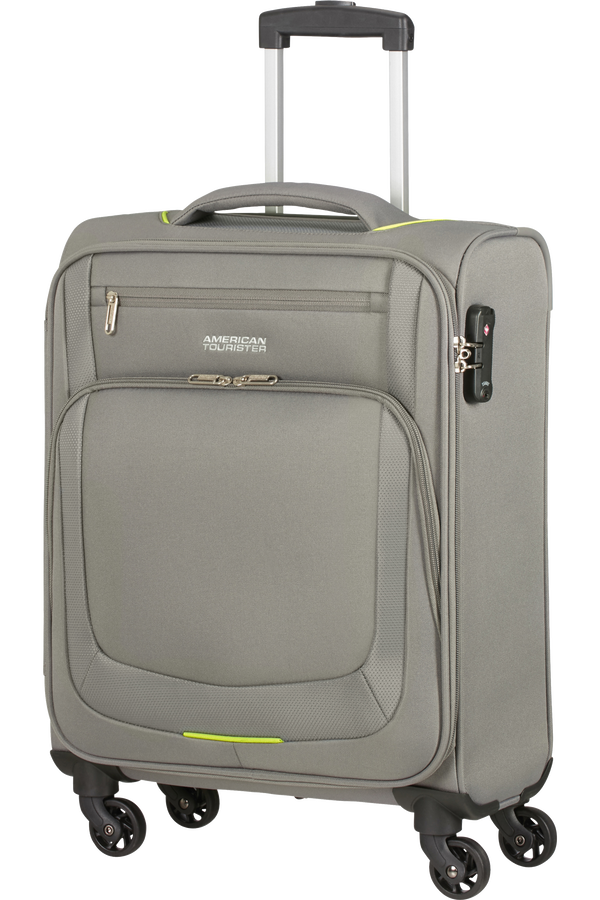 American Tourister Summer Session Spinner TSA 55cm  Grey/Lime