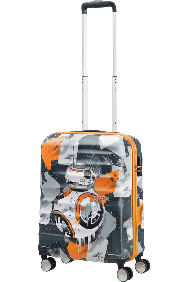 American Tourister Wavebreaker Disney 4-wheel cabin baggage Spinner suitcase 55x40x20cm Bb8