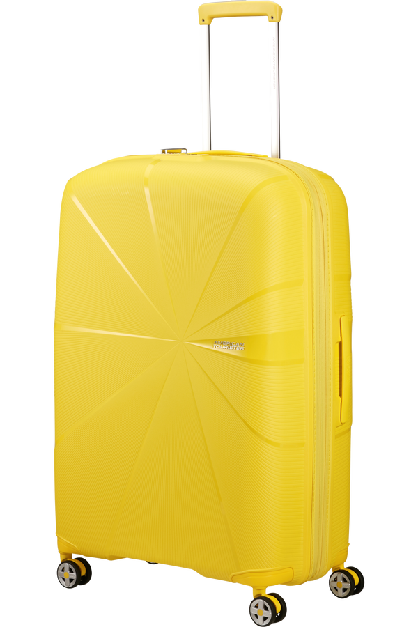 American Tourister Starvibe Spinner Expandable 77cm Electric Lemon