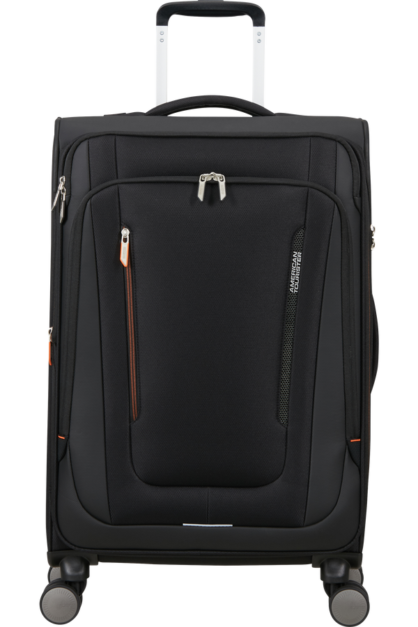 American Tourister Wanderlite Spinner EXP TSA M  Shadow Black