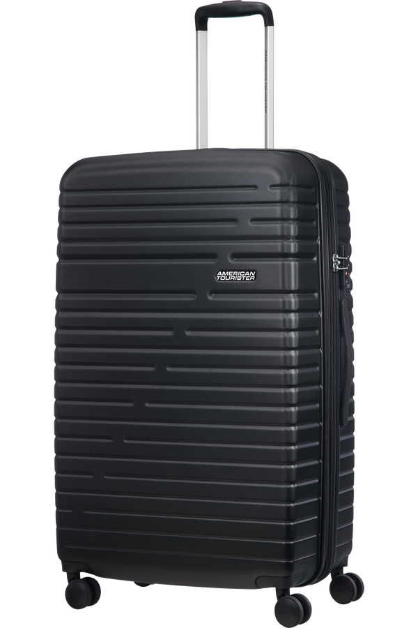 American Tourister Aero Racer Spinner Expandable 79cm  Jet Black
