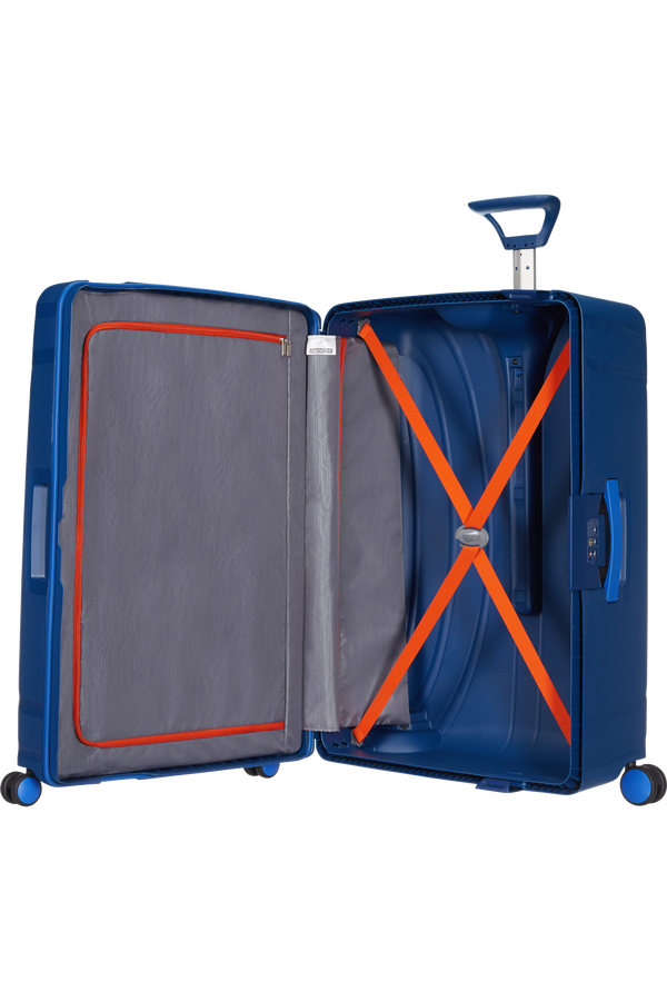 American Tourister Lock'n'Roll 4-wheel Spinner 75cm large suitcase Marine Blue