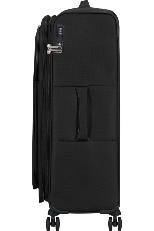 American Tourister Cloudrider Spinner EXP TSA L  Jet Black