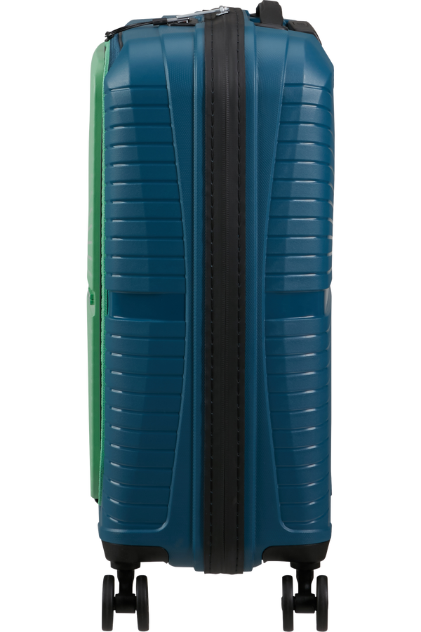 American Tourister Airconic Spinner Frontloader 15.6' 55cm  Teal Blue/Green