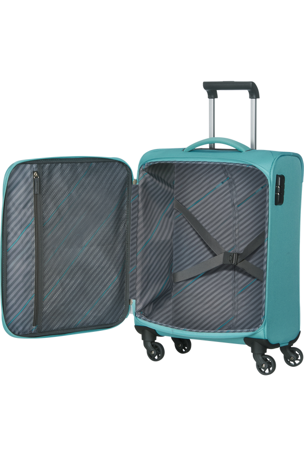American Tourister Sunny South Spinner 55cm  Purist Blue
