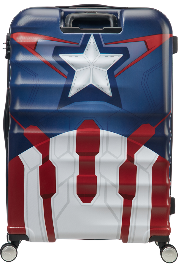 American Tourister Wavebreaker Disney Spinner 77cm  Captain America Close-Up