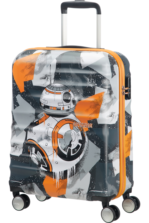 American Tourister Wavebreaker Disney 4-wheel cabin baggage Spinner suitcase 55x40x20cm Bb8