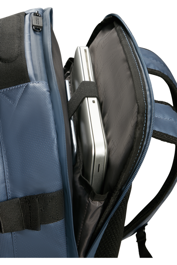 American Tourister Urban Track Laptop Backpack Coated 15.6'  Navy/Orange