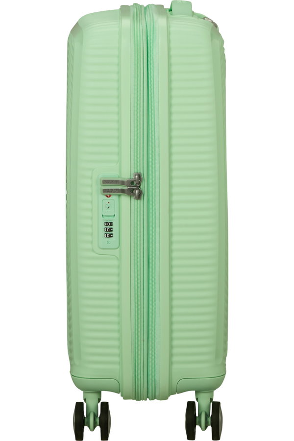 American Tourister SoundBox Spinner TSA Expandable 55cm  Pastel Green American Tourister SoundBox Spinner TSA Expandable 55cm  Pastel Green