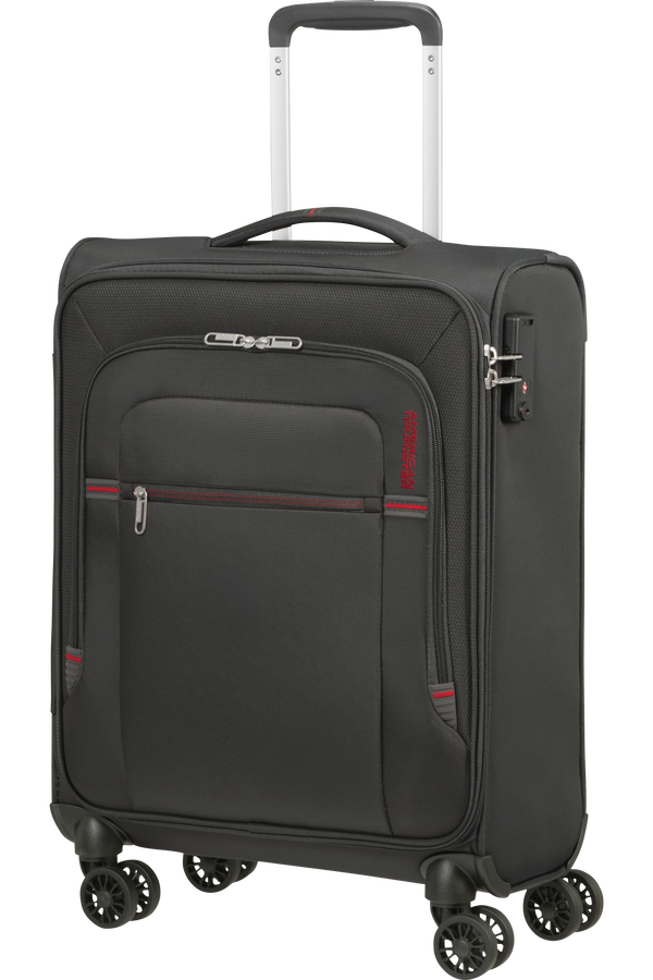 American Tourister Crosstrack Spinner 55cm  Grey/Red