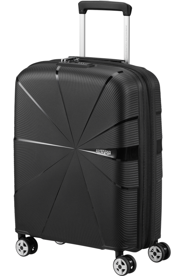 American Tourister Starvibe Spinner Expandable TSA 55cm Black