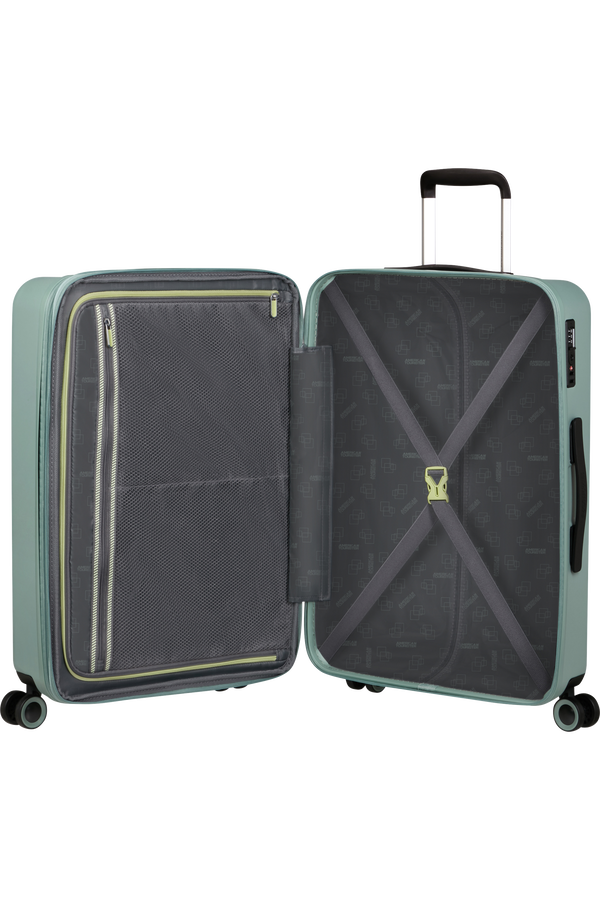American Tourister Dynabelt Spinner EXP TSA 66cm  Misty Green American Tourister Dynabelt Spinner EXP TSA 66cm  Misty Green