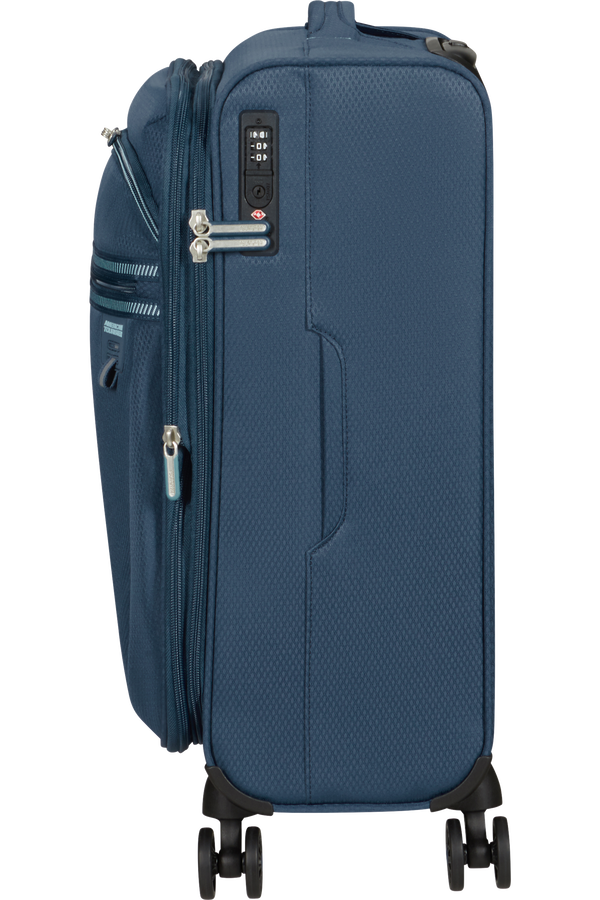 American Tourister Aerospin Spinner Expandable S  Indigo American Tourister Aerospin Spinner Expandable S  Indigo