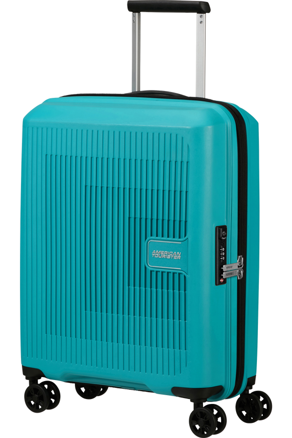 American Tourister Aerostep Spinner 55/20 Exp Tsa 55cm  Turquoise Tonic American Tourister Aerostep Spinner 55/20 Exp Tsa 55cm  Turquoise Tonic