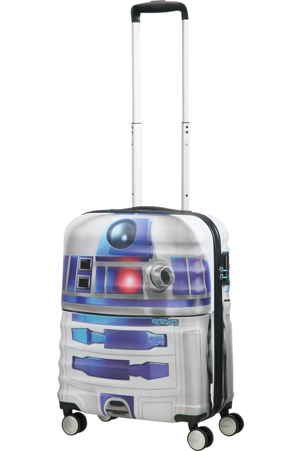 American Tourister Wavebreaker Disney 4-wheel cabin baggage Spinner suitcase 55x40x20cm Star Wars R2-D2