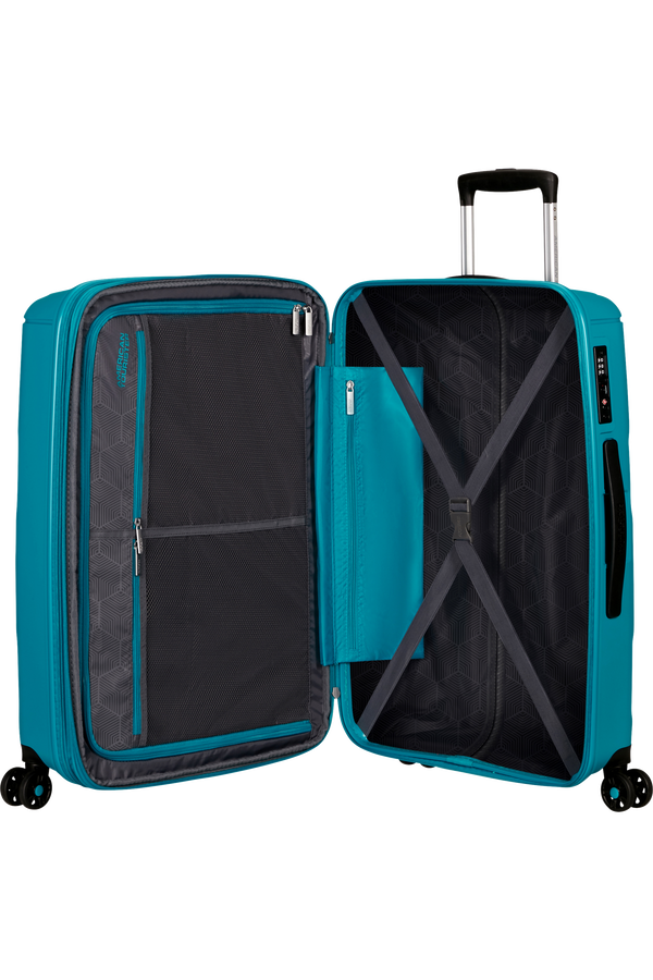 American Tourister Sunside Spinner Expandable 68cm  Totally Teal