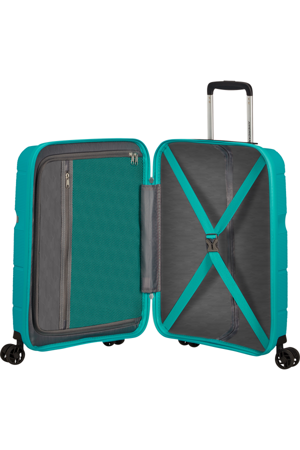 American Tourister Linex Spinner 55cm  Blue Ocean American Tourister Linex Spinner 55cm  Blue Ocean
