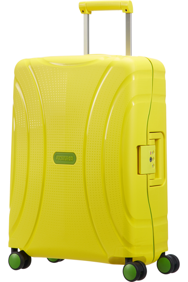 American Tourister Lock'n'Roll 4-wheel cabin baggage Spinner suitcase 40x55x20cm Sunshine Yellow
