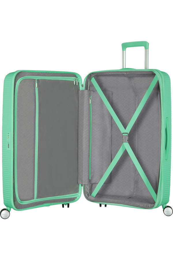 American Tourister Soundbox Spinner 77  Deep Mint American Tourister Soundbox Spinner 77  Deep Mint