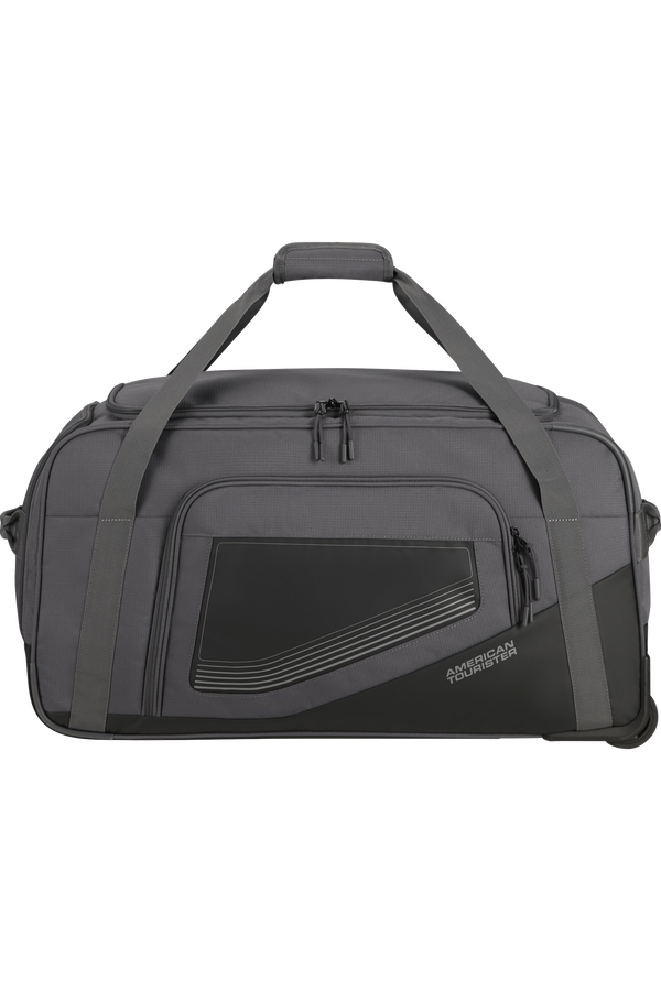 American Tourister City Racer Duffle with Wheels M  Black