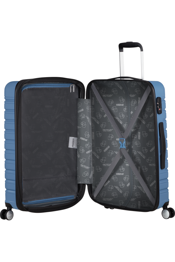 American Tourister Flashline Spinner 67/24 EXP TSA  Coronet Blue