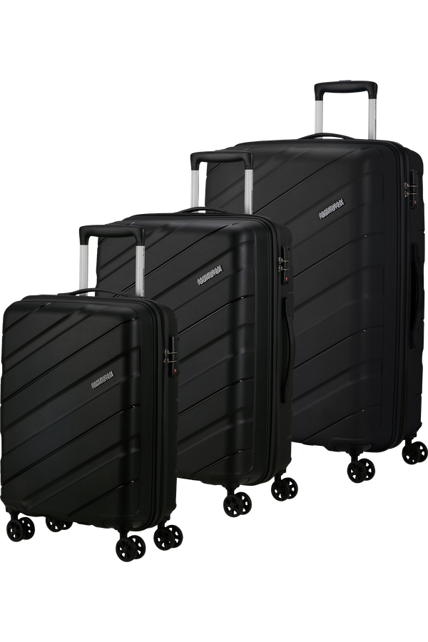 American Tourister Jetdriver 3.0 3 PC SET A  Black