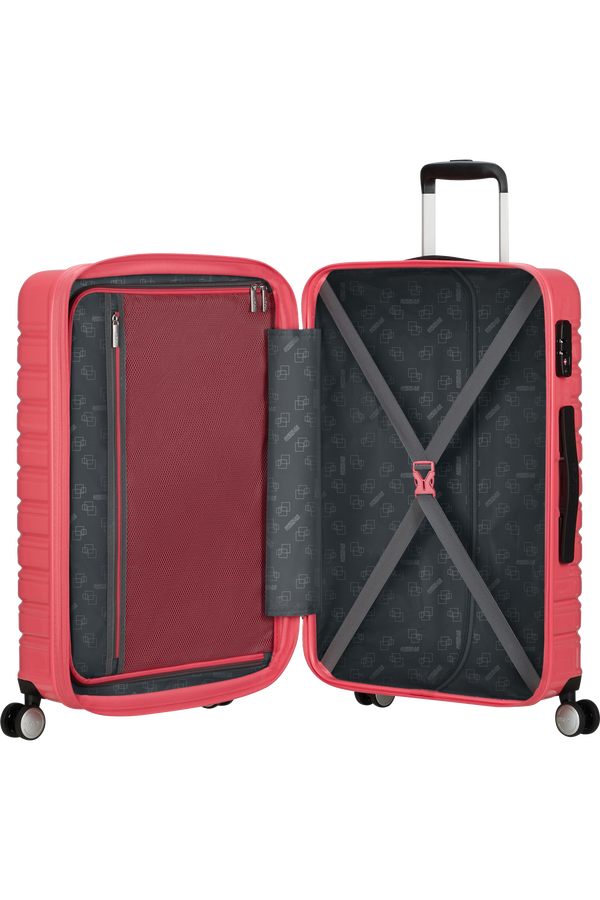 American Tourister Flashline Pop Spinner Exp TSA 67cm  Coral Pink