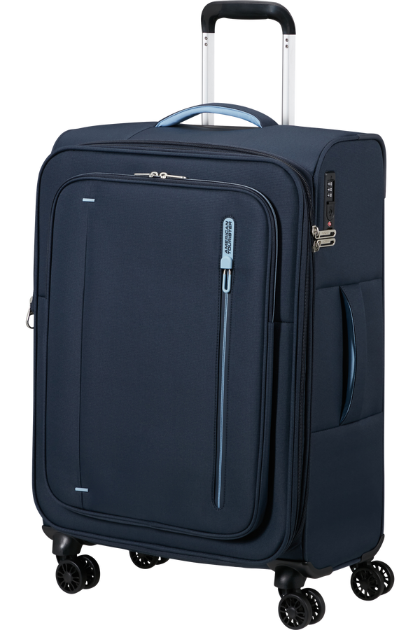 American Tourister Cloudrider Spinner EXP TSA M  Sky Navy