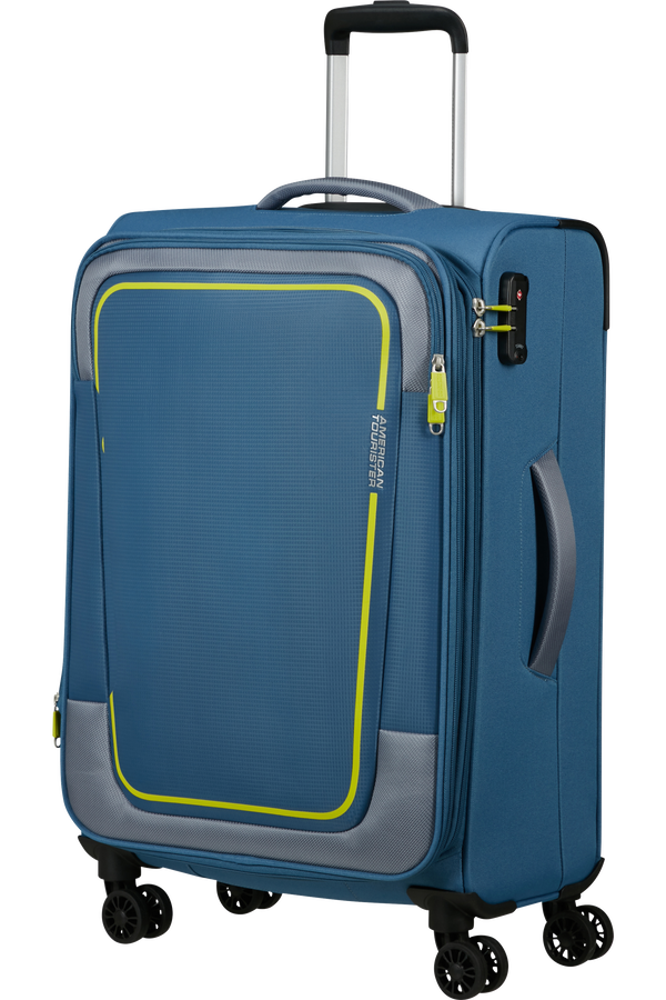 American Tourister Pulsonic Spinner Expandable 68 cm  Coronet Blue American Tourister Pulsonic Spinner Expandable 68 cm  Coronet Blue