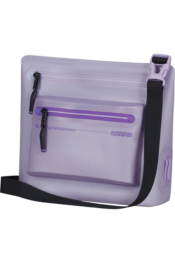 Colourdry M Axelremsv&auml;ska | American Tourister Colourdry Shoulder Bag M  Fresh Lilac