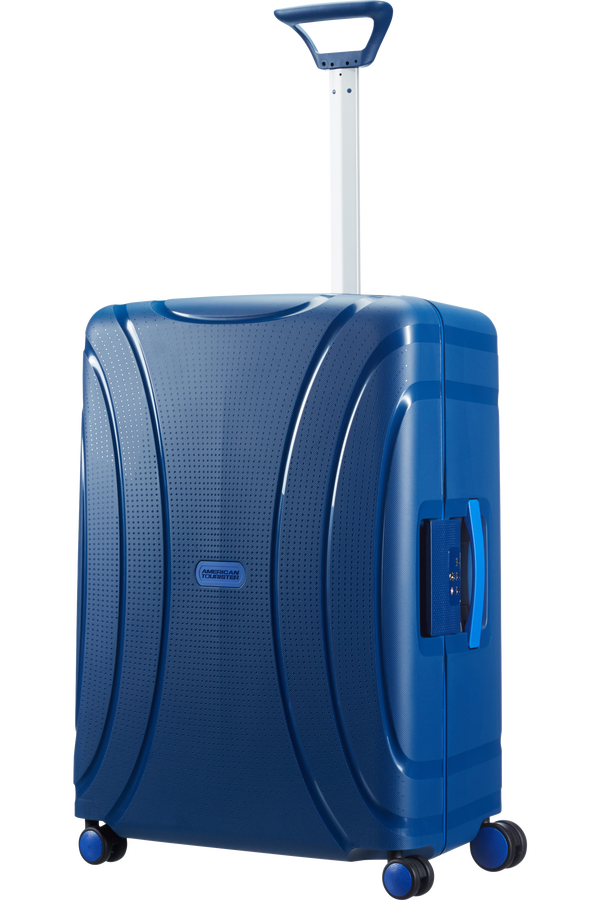 American Tourister Lock'n'Roll 4-wheel Spinner 69cm medium suitcase Marine Blue