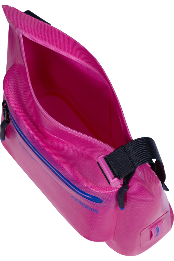 Colourdry M Axelremsv&auml;ska | American Tourister Colourdry Shoulder Bag M  Electric Fuchsia