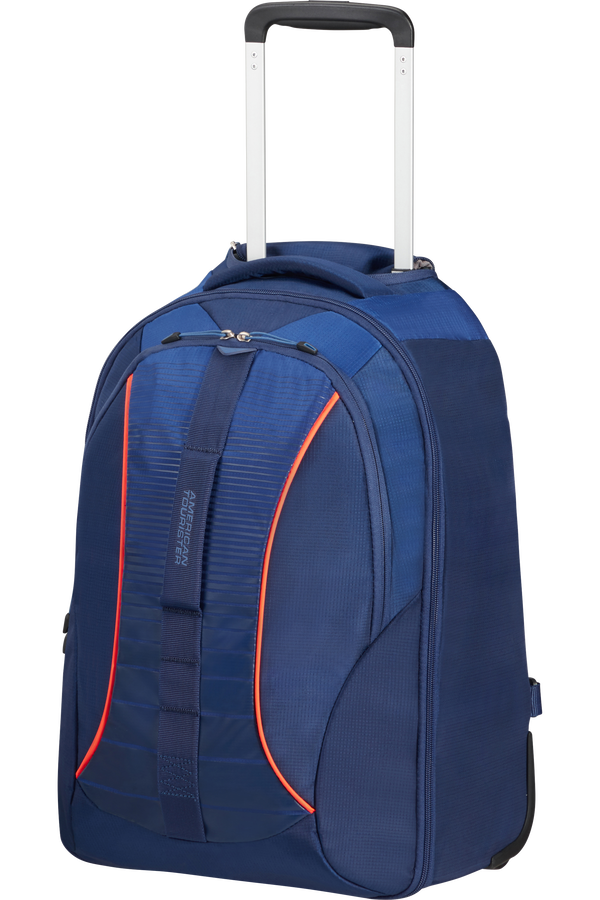 American Tourister Fast Route Laptop Backpack with Wheels Sporty 15.6'  Dark Blue/Blue