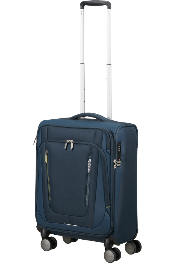 American Tourister Wanderlite Spinner TSA S  Dark Navy