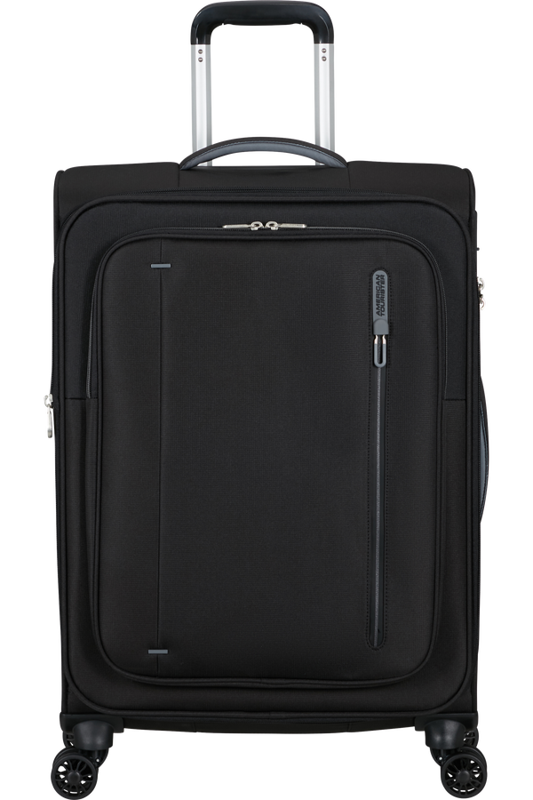 American Tourister Cloudrider Spinner EXP TSA M Jet Black