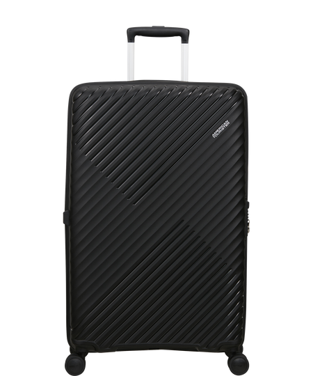 Diablast 78cm Stor incheckning | American Tourister Diablast Spinner Exp TSA 78cm  Black Code