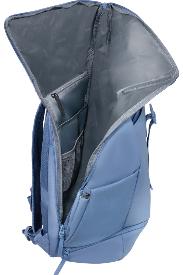 Urban Tide 15.6'' rolltop Ryggs&auml;ck 15.6" | American Tourister Urban Tide Rolltop Laptop Backpack 15.6'  Storm Blue