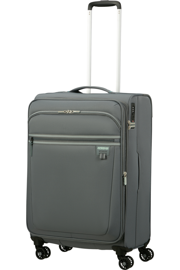 American Tourister Aerospin Spinner Expandable M  Stone Basalt American Tourister Aerospin Spinner Expandable M  Stone Basalt