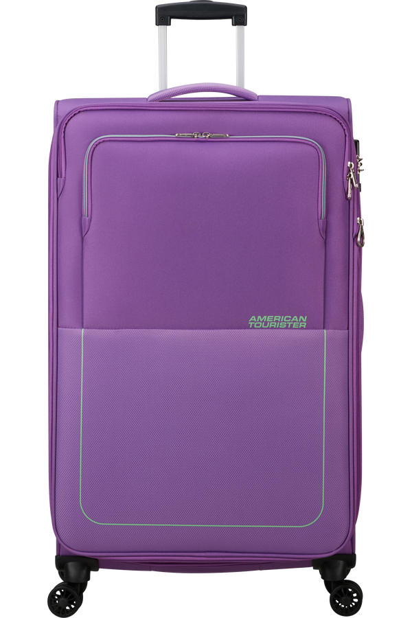 American Tourister Air Wave Spinner EXP TSA L  Purple/Aqua