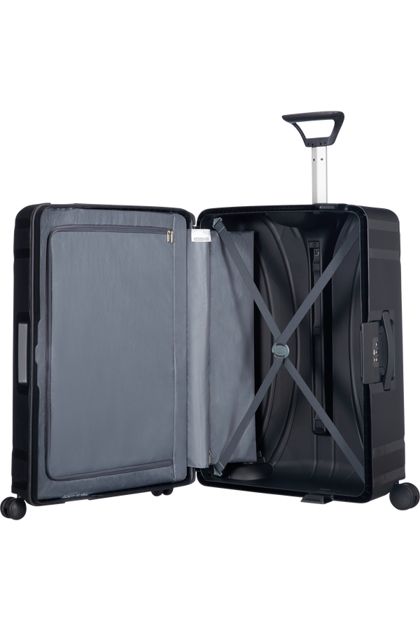 American Tourister Lock'n'Roll 4-wheel 75cm large Spinner suitcase Jet Black