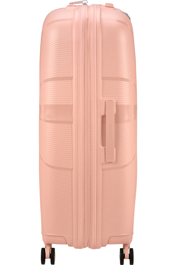 American Tourister StarVibe Spinner Expandable TSA 77cm  Metallic Peach