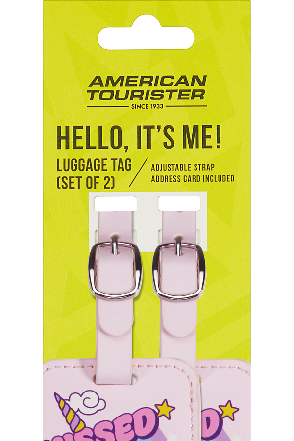 Graphic Tags Bagagebricka &ndash; Set med 2 st