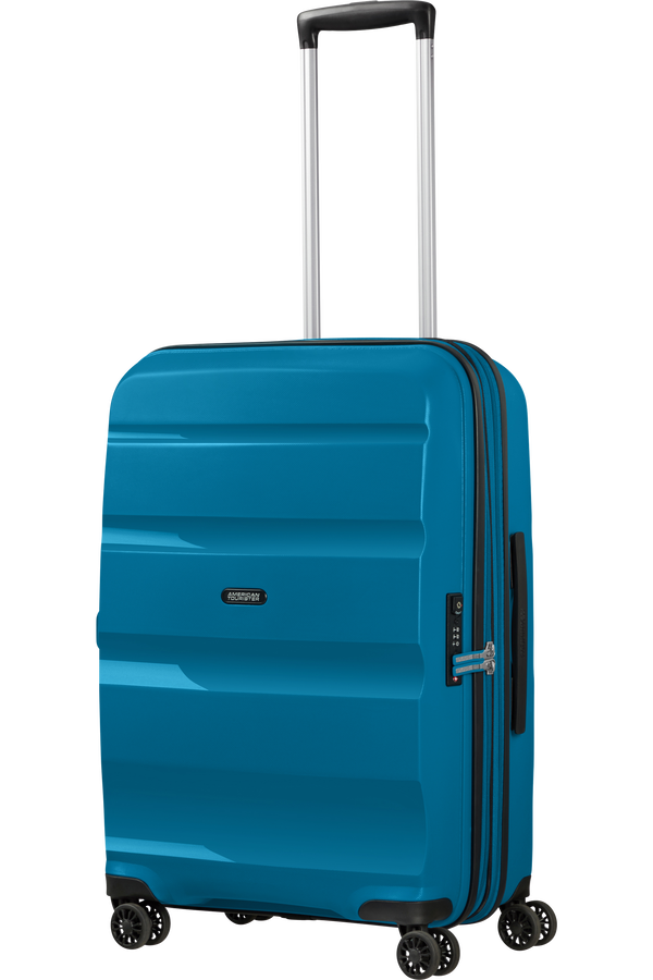 American Tourister Bon Air Dlx Spinner TSA Expandable 66cm  Seaport Blue American Tourister Bon Air Dlx Spinner TSA Expandable 66cm  Seaport Blue