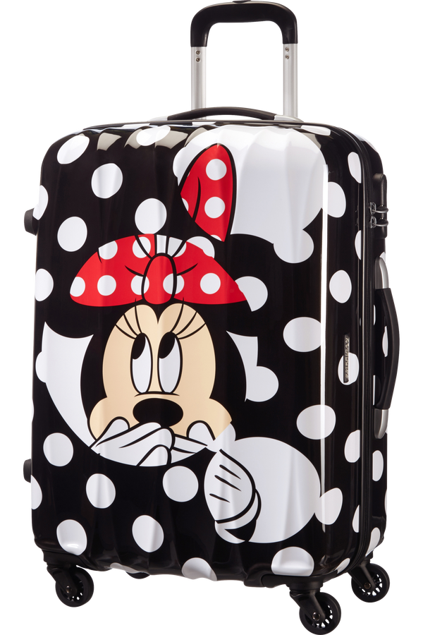 American Tourister Disney 4-wheel Spinner 65cm medium suitcase Minnie Dots