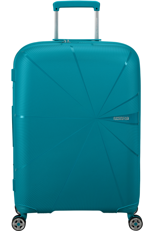 American Tourister Starvibe Spinner Expandable TSA 67cm Verdigris