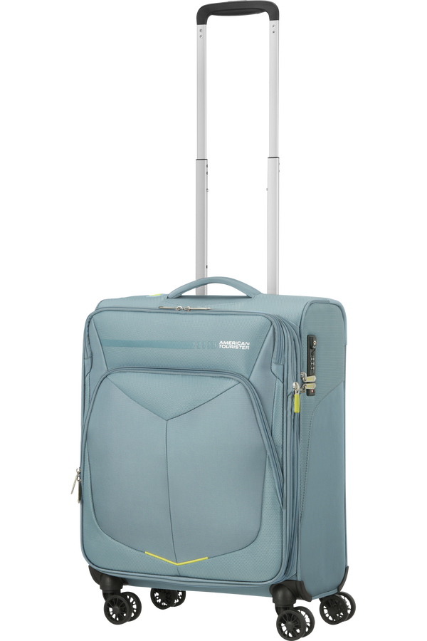 American Tourister Summerfunk Spinner Exp TSA 55cm  Metal Grey