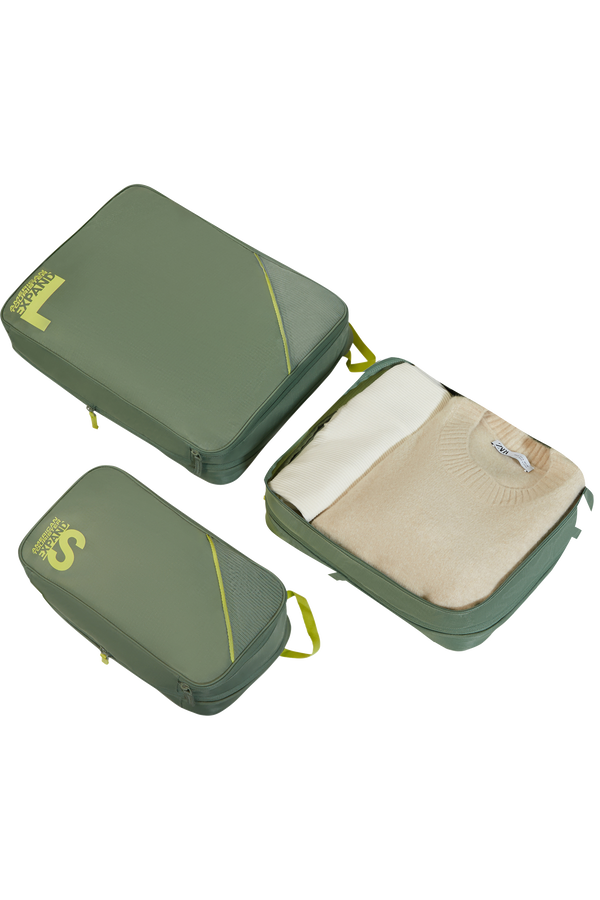 Packing Cubes Set med 3 packkuber
