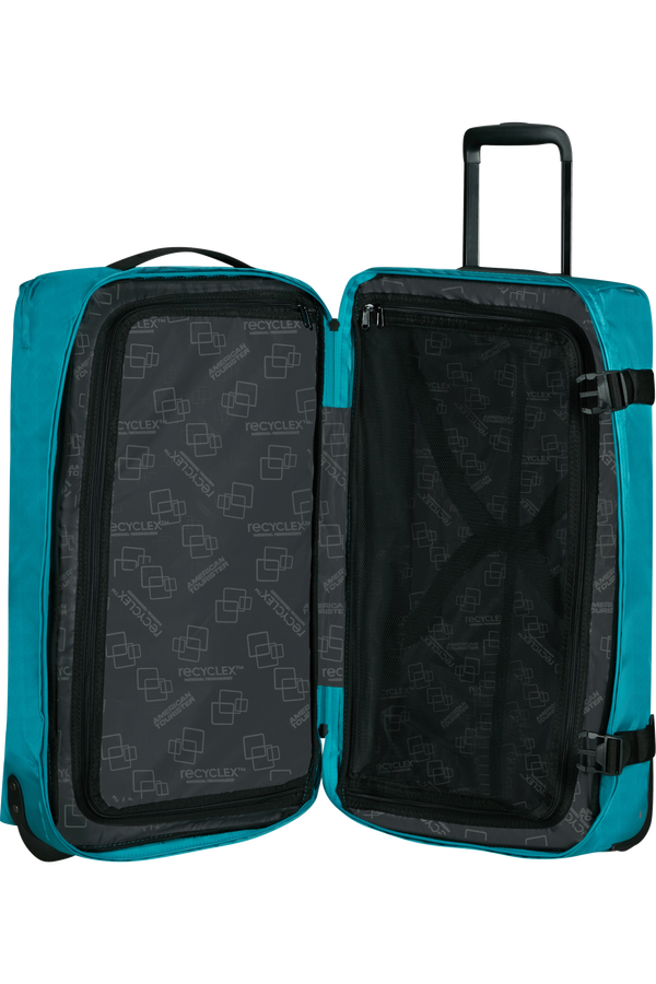 American Tourister Urban Track Duffle With Wheels M  Verdigris American Tourister Urban Track Duffle With Wheels M  Verdigris